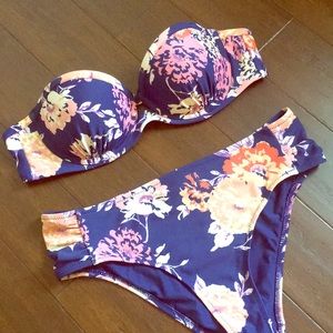 American Eagle Floral Bikini